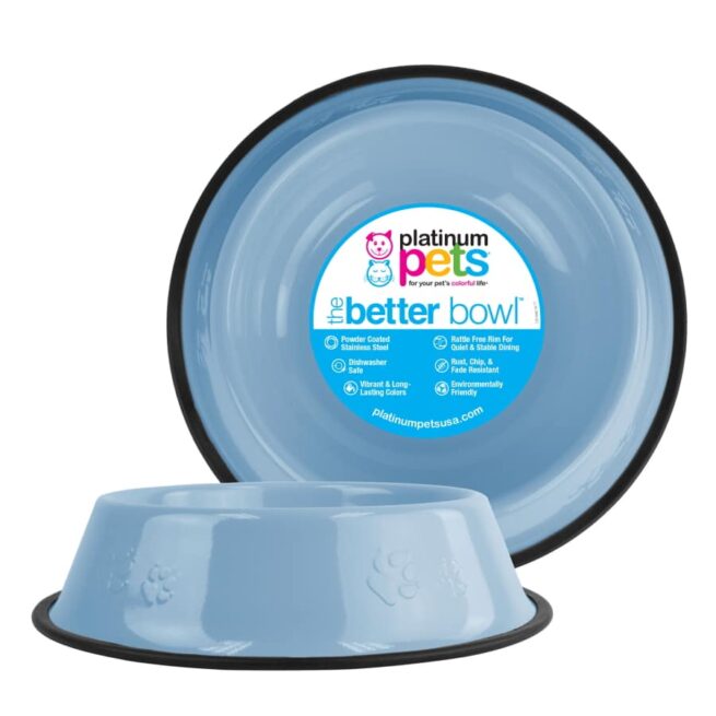 Platinum Pets Better Bowl — Blue